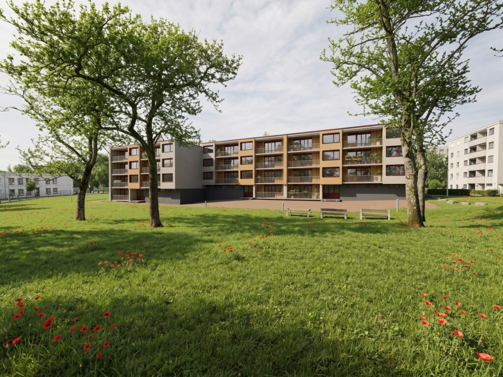 Projet de rénovation énergétique d'une copropriété à Bourgoin-Jallieu, bâtiments 5 à 7