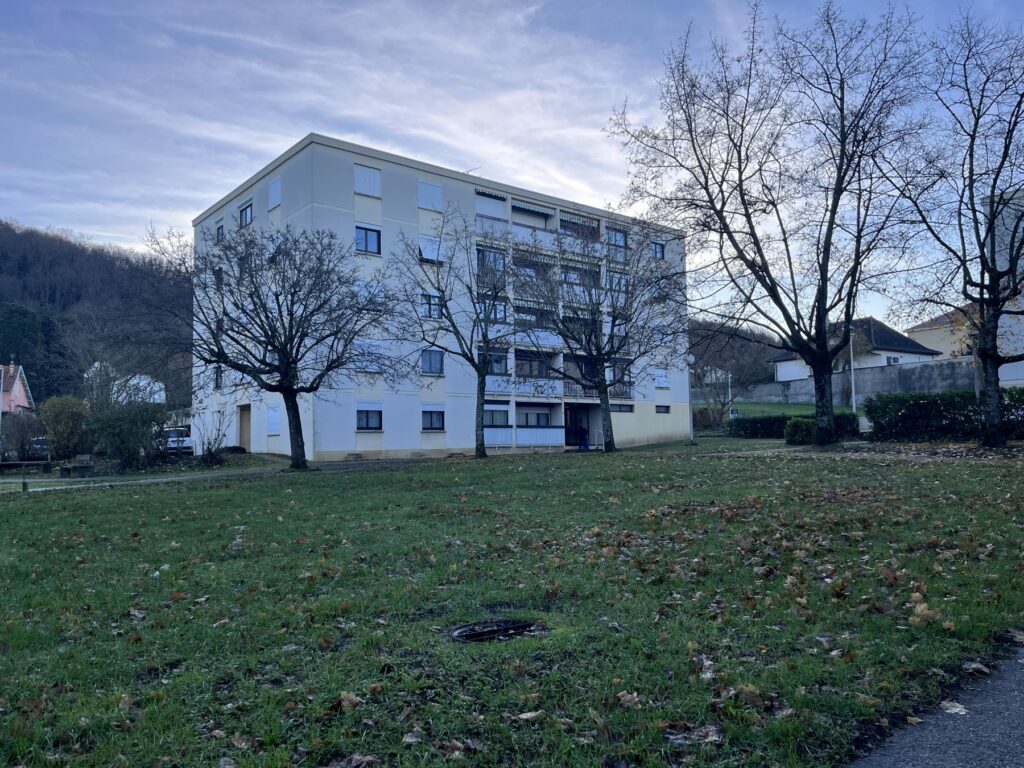 État existant d'une copropriété à Bourgoin-Jallieu, bâtiment B